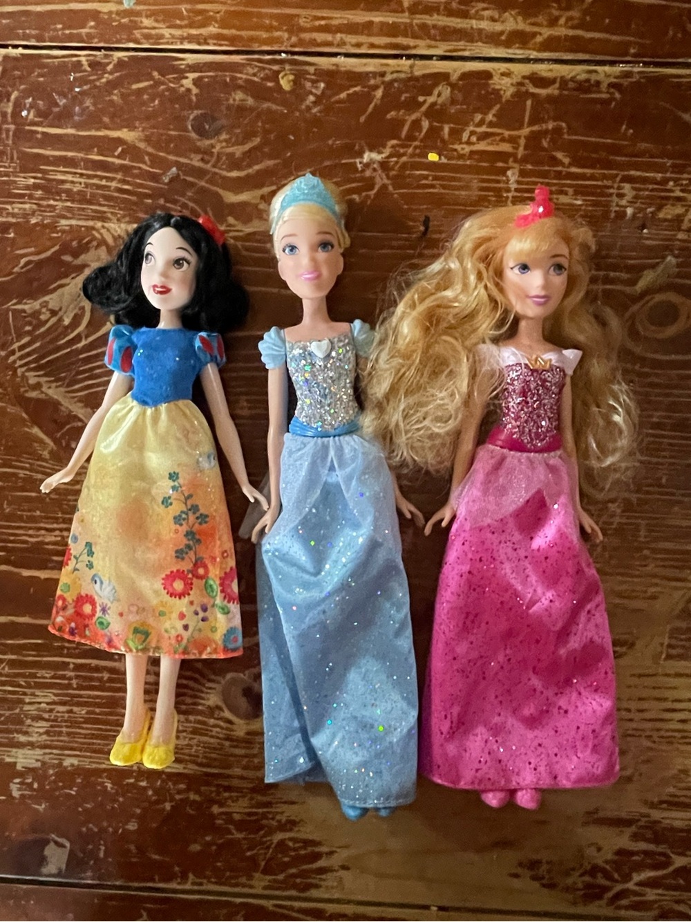 Disney Princess Doll Set - Snow White, Cinderella and Aurora (Sleeping Beauty)